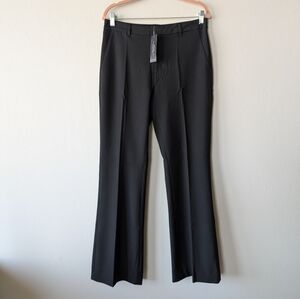 Banana Republic Sculpted Stretch Black Slacks Pants Bootcut Size 6 Office